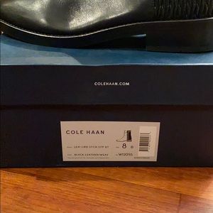 Cole Haan Lexi Black Leather boots
